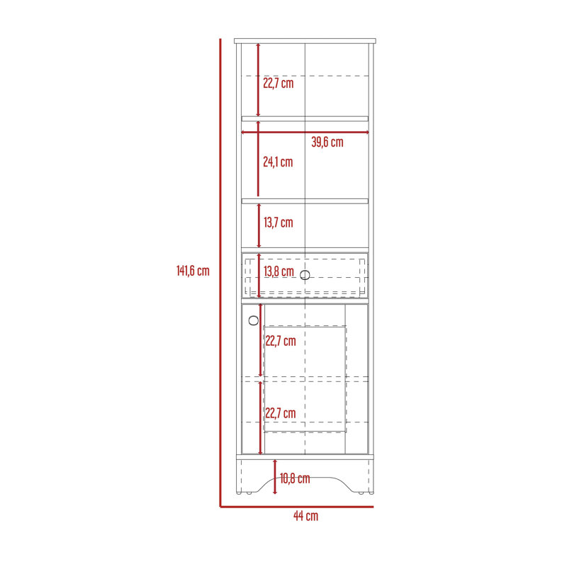 Aalasia Freestanding Bathroom Storage Furniture Set