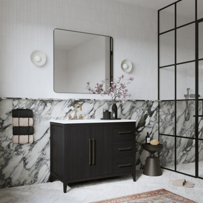 Meuble-lavabo simple 42 po Alsup