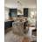 Bar Stool With Grey Leather-1931981098