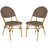 Nergizli Wicker Premium All-Weather Wicker Outdoor Dining Side Chair-1448757675