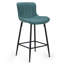 Tabouret de comptoir rembourré 27 po avec structure en métal -506050691