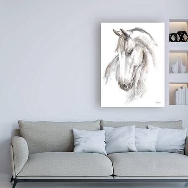 Gracie Oaks Horse Whisper I Framed On Canvas Painting