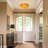 3-Light French Flower Dimmable Semi Flush Mount-1414608073