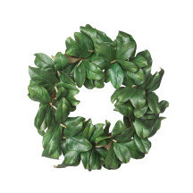 Faux Full Magnolia Wreath