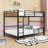 Metal Bunk Bed With Safety Rai-831958647-831958643