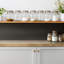 Suzi 30 x 30 cm PVC Singular Tile in Black
