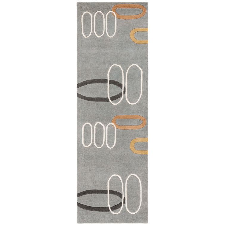 Carolea Soho Hand Tufted Wool And Viscose Geometric Rug