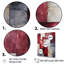 Maroon Mosaics Abstract Shapes - formes abstraites, art mural-95869698-95869697