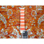 Tapis en laine et soie noué à la main orange 8 pi x 10 pi 4 po 10BB7B861E244C1E9AE15F9A3F48ECB4