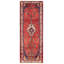 Tapis de couloir unique en laine style années 1990 de 3 pi 6 po x 9 pi 3 po Yarnelle