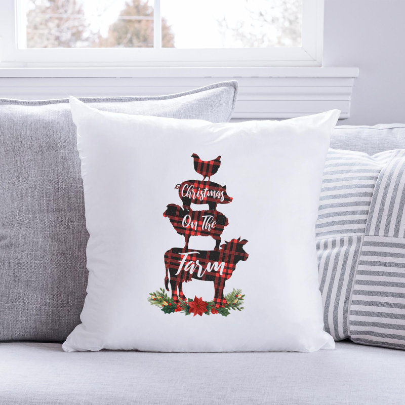 Christmas-06_2 Reversible Throw Pillow, 16" x 16"