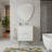 Mihai 24" Free Standing Bathroom Vanity with Engineered Stone Top-88763103