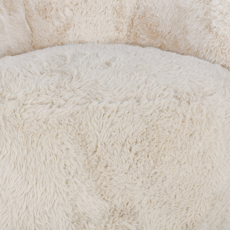 Adley Plush Swivel Accent Chair