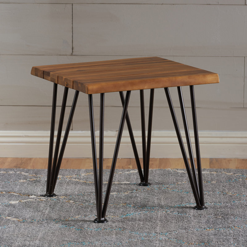  Table de bout d'extérieur en bois