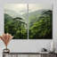 Forêt tropicale, paysage de jungle 1 - art mural tropical coloré 2 pièces-207119254-207119248-207119249