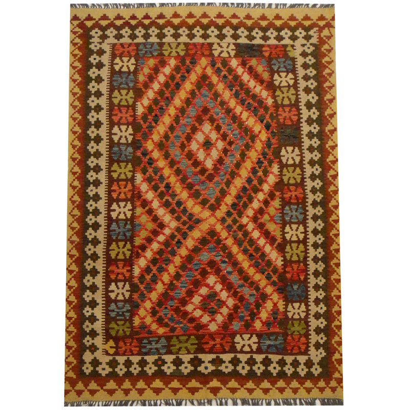 Azpeitia Wool Southwestern Indoor Rug