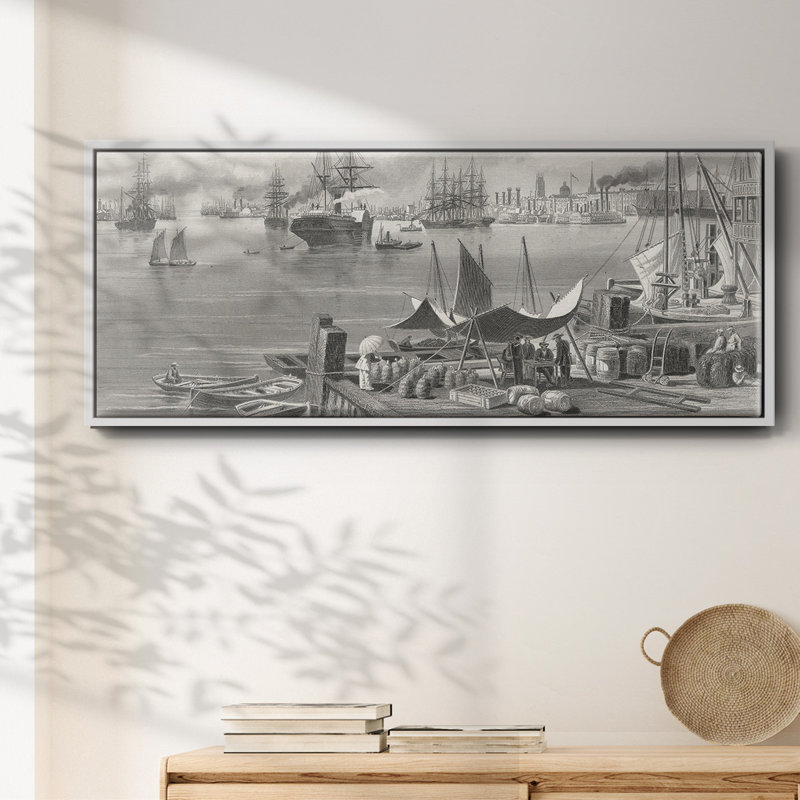 Nouvelle-Orléans - Toile encadrée, H 20 po x l 50 po
