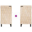 Solid Wood Rectangle Accent Cabinet-2106495378