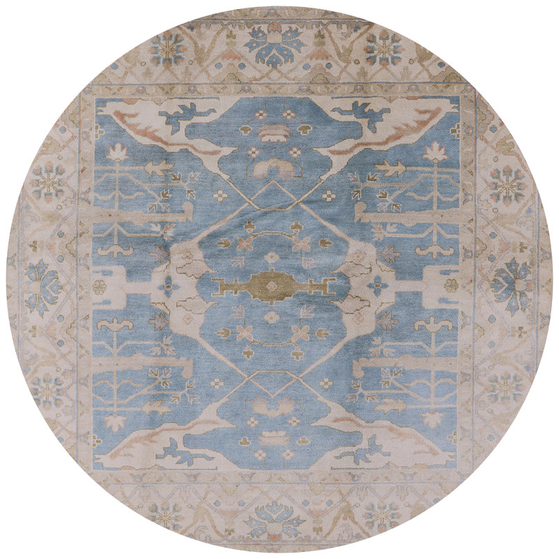 Oriental Indoor Rug, Round 6'
