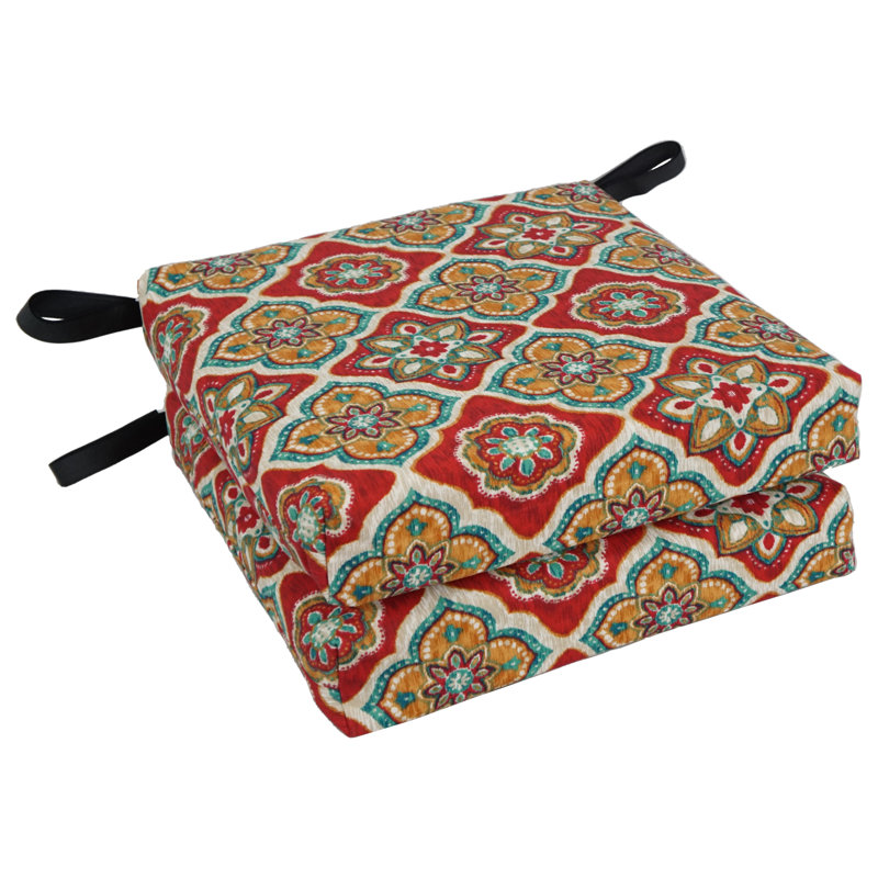 Outdoor 3'' Seat Cushion, Adonis Jewel