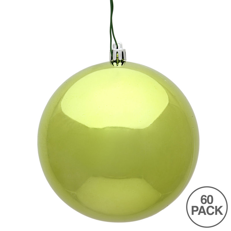 Décoration de boule décorative des Fêtes, Vert lime brillant