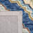 Deacon Damask Hand Tufted Wool Navy Area Rug-1683876406