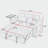 GREY VELVET SOFA BED