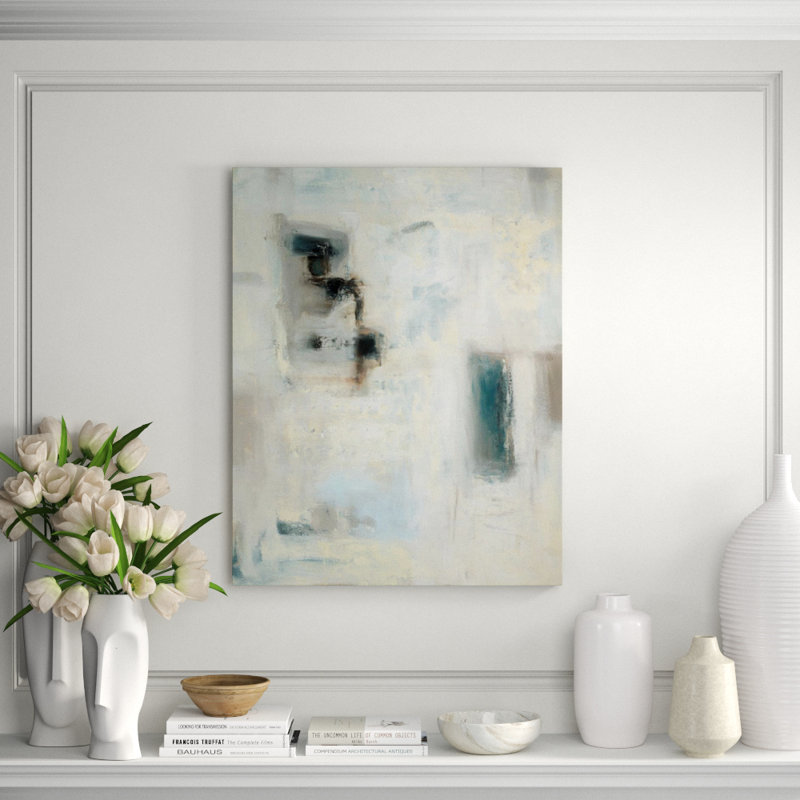 Concrete Series III Print by Samuel Kane, Brush Gel, 38" H x 30" W