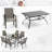 Sutiya 6 - Person Patio Dining Set with Rectangular Table