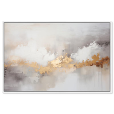 «Golden Hour I», toile de luxe par Art Remedy
