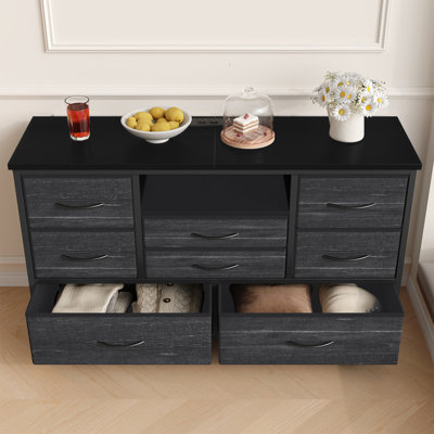 120cm W 8 - Drawer Chest of Drawers