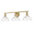 Searcy 27.5" W 3-Light Steel Dimmable Vanity Light with Glass Shades-985774367-1038666994