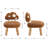 Mushroom Kids Chair With Solid Wood Legs-1605859075