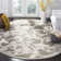 Ammundsen Floral Grey/Light Grey Area Rug