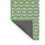 Tapis vert/blanc tissé à la machine-1798620486