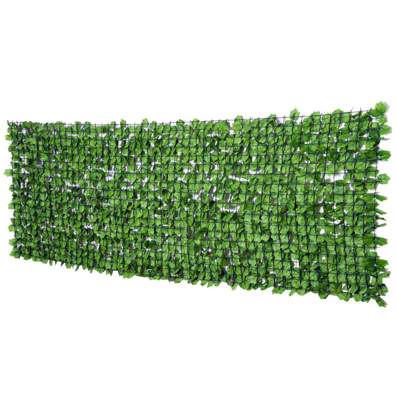 100cm Faux Ivy Hedge in Freestanding
