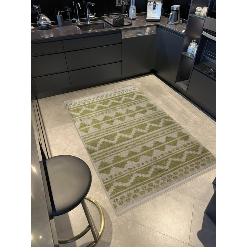 Tapis rectangulaire Vontae, Tapis de couloir 2 pi 8 po x 6 pi 7 po