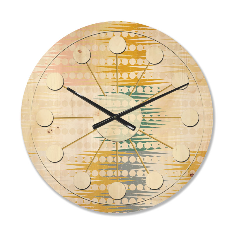 Solid Wood Wall Clock, Small