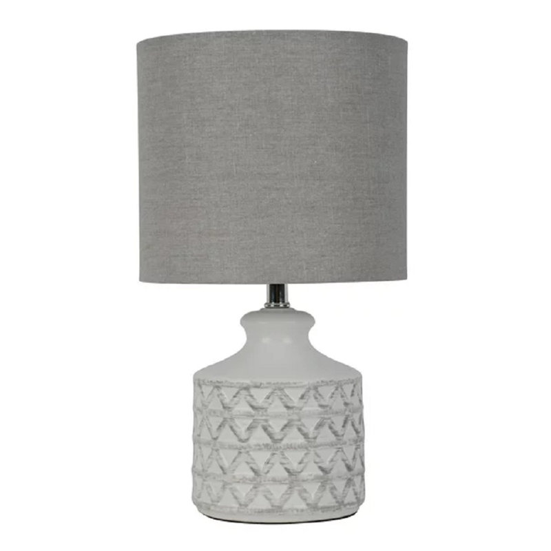 Ensemble de lampe de table blanche 13 po