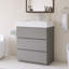 Meuble-lavabo simple autoportant 30 po avec lavabo blanc uni-2034838828-2034838802-2034838803