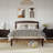 Elliana Solid Wood Slat Bed-81971017-81971015