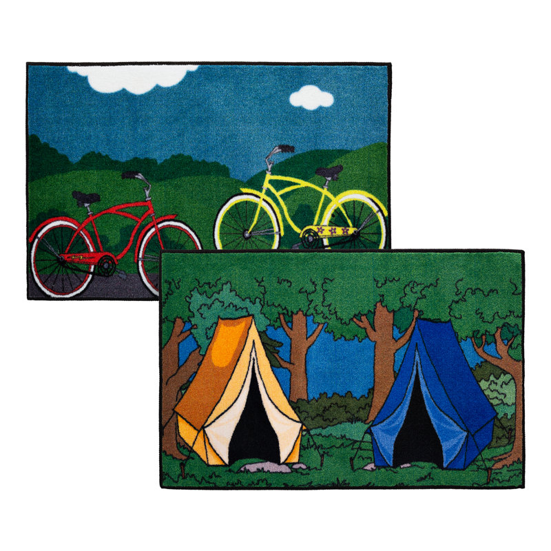 Buddy Time Kids Rugs (Bike & Tent)