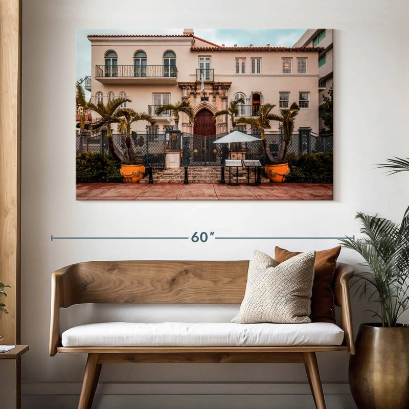 Villa Casa Casuarina Miami, 34" H x 51" W
