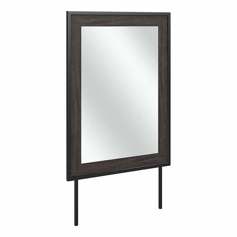 Miroir décoratif Spero, Gris anthracite