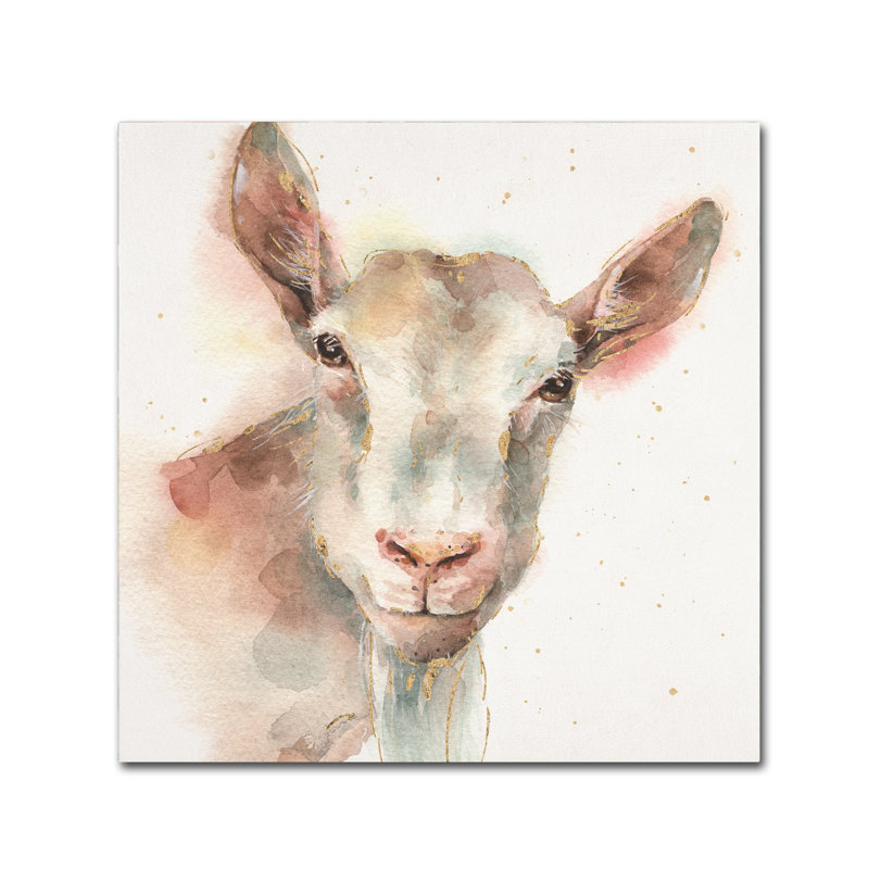 « farm friends i », reproduction sur toile, H 24 po x l 24 po x P 2 po