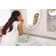 American Standard Universal 17.75'' White Ceramic Rectangular Bathroom Sink with Overflow