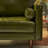 Elegant retro living room sofa