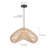 1-Light Rattan Pendant Light Fixture Bohemian-1076147250