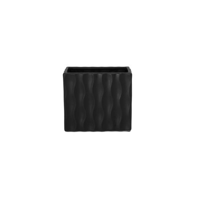 Ceramic Rectangle Vase Matte Finish