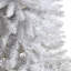 Sapin de Noël cachemire blanc avec lumières DEL-695275018